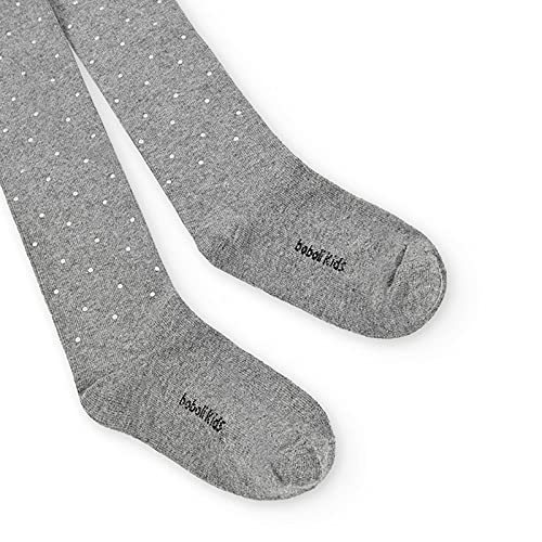Boboli CHILDREN'S TIGHTS GREY COLOR WITH DIAMONDS SIZES 2-14 YEARS2