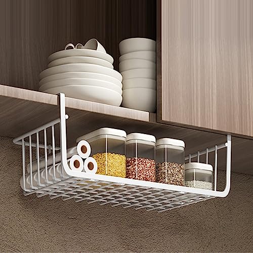 Panier de rangement sous étagère pour cuisine bureau garde-manger