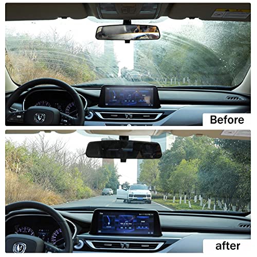 Glasoliefilm verwijderen - 120ml Ruitenreiniging Olie Film Remover | Watervlekverwijderaar voor badkamerraam voorruit voorruit, veilig rijden, helder zicht Gusengo - Image 3