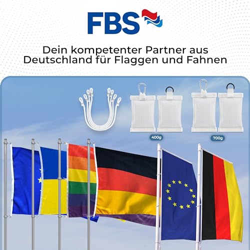 Drapeau d'Europe en polyester filé 155 g/m² FBS résistant aux intempéries - 6