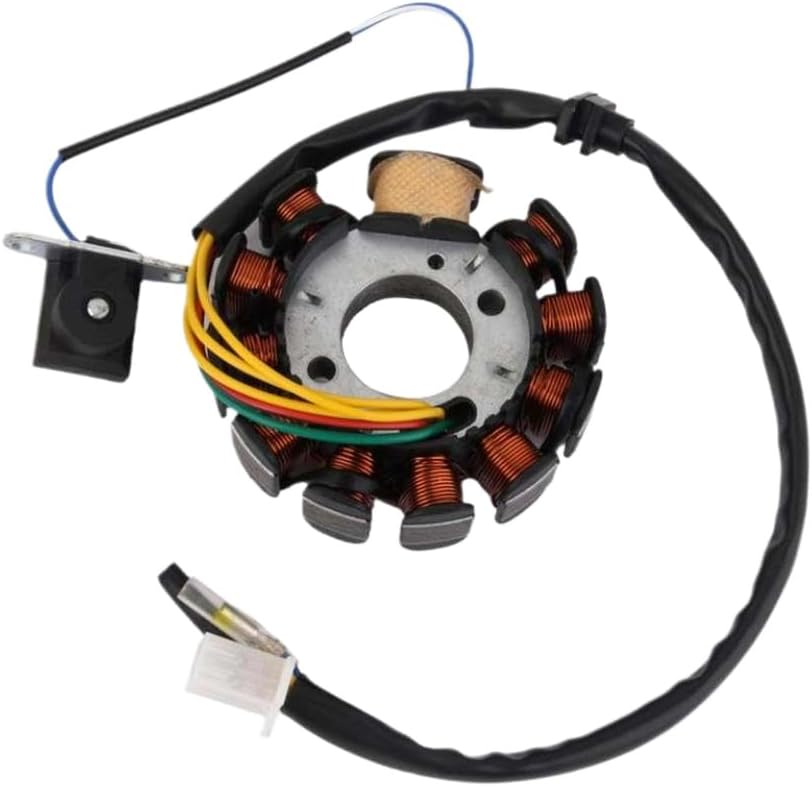 Stator Replacement 11 Pole 6 Coil Compatible With GY6 125 150cc Scooter Moped