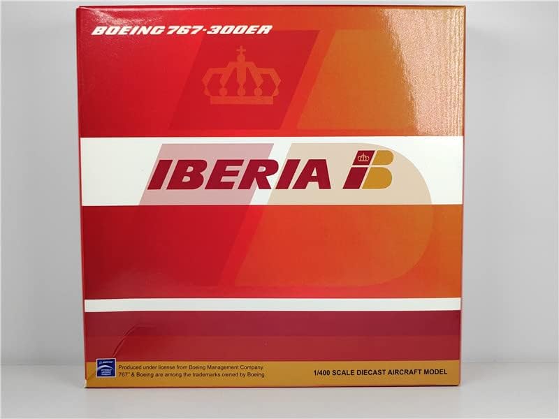 ACE HOBBY for JC Wings for Iberia for Boeing B767-300 EC-GTI 1:400 Aircraft Pre-Built Model
