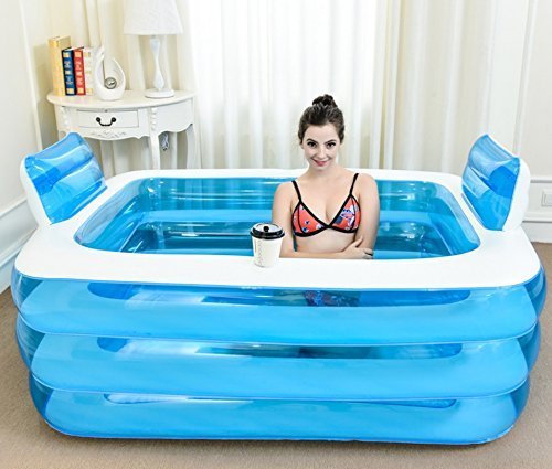 Wanne bad bad fass baignoire gonflable adulte plastique pliable GZ