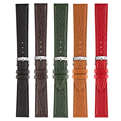 Duster Coated Genuine Leather Watch Strap - Stainless Steel Buckle - PERFORMANCE Collection4