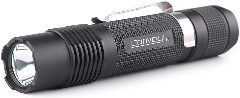 Convoy S8 KW CSLNM1.TG Flashlight,Long Range,Powerful Thrower,EDC (no Battery)