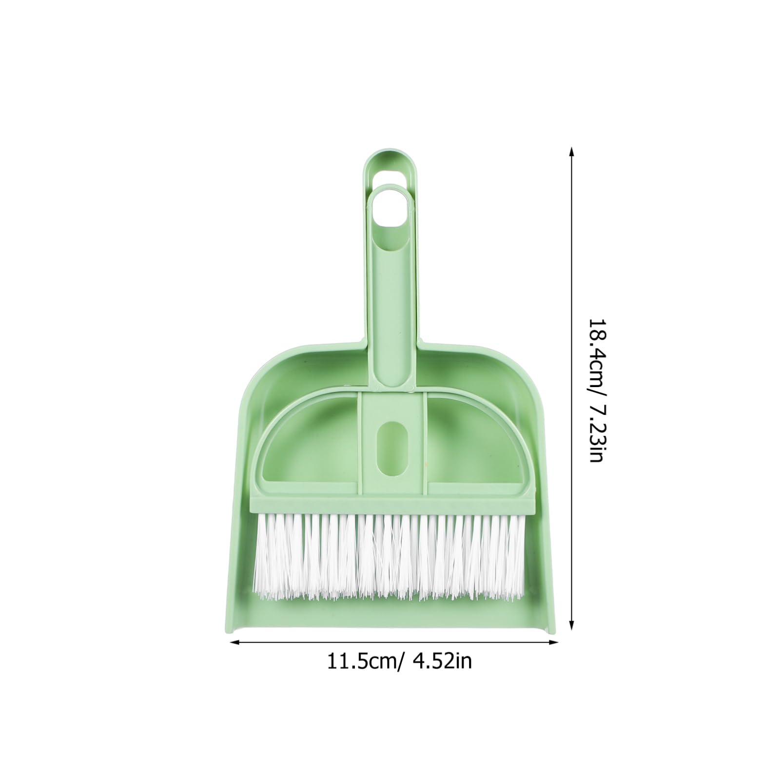 Toddmomy Mini Handheld Broom Dustpan Set Pet Cage Cleaning Tool Litter Box Liners Sifting for Cat Dog