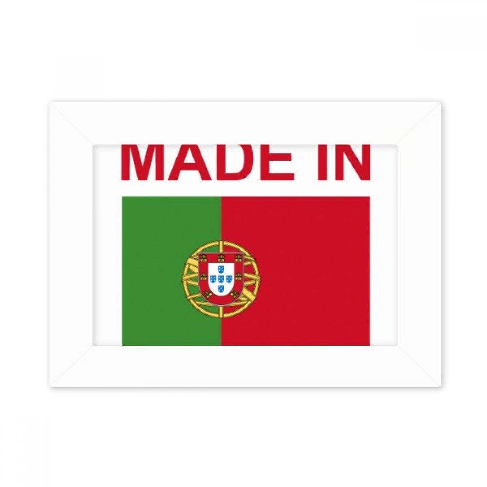 Cadre photo blanc Portugal pour décorer votre salon avec une image 5x7