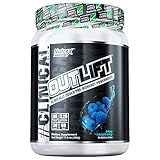 Nutrex Research Outlift | Clinically Dosed Pre-Workout Powerhouse, Citrulline, BCAA, Creatine, Beta-Alanine, Taurine, 0 Banned Substances | Blue Raspberry | 20 Servings
