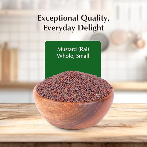 Image of Amazon Brand - Vedaka Mustard (Rai) Whole, Small 200 g