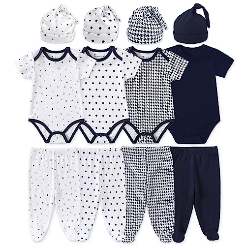 Image of Jimonda Baby BodySuit Set Boys BodySuit Girl 6-Piece Pants Set Infant Toddler Baby Sets