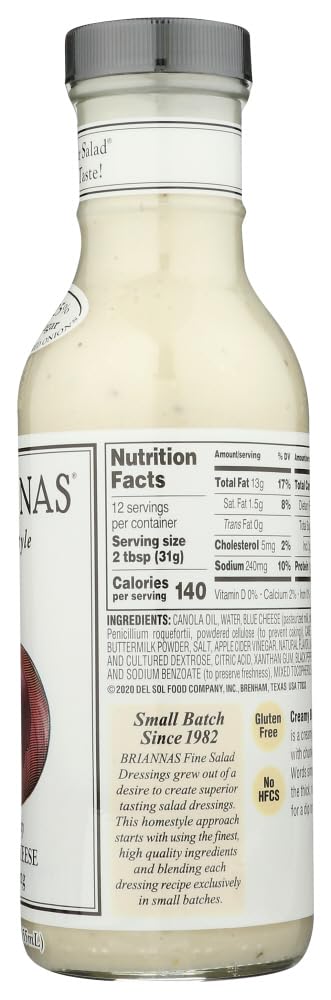 brianna blue cheese salad dressing River House Dressing: Blue Cheese 12oz — Blue Heron French Cheese Co