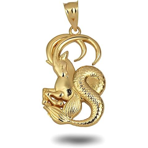 Zodiac Astrology Character Symbol Pendant 10K Gold Parent
