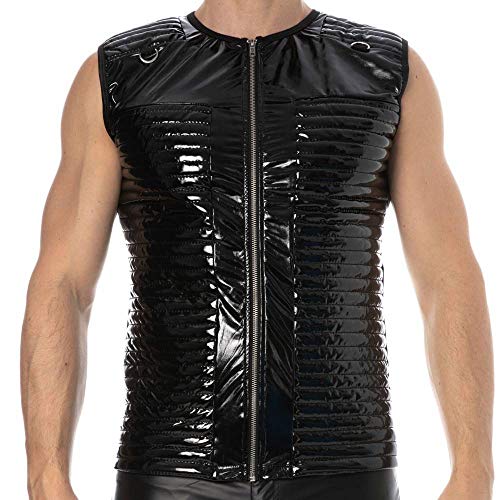 Dessus en PVC Homme Black Level AV2021 haut de gamme
