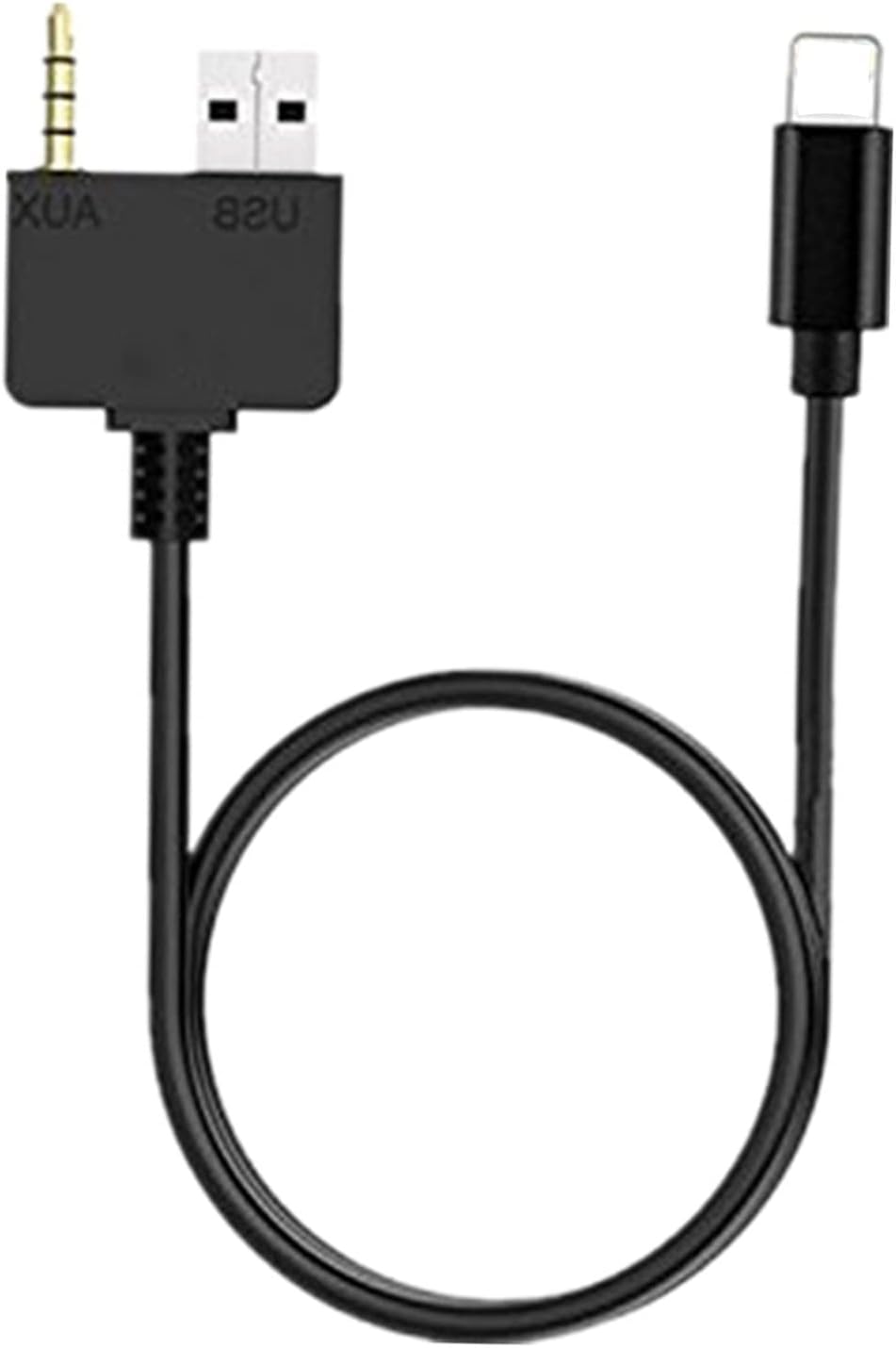 Qkansiw Car 3.5mm Jack Aux Cable Music Interface Adapter Compatible with Hyundai Kia for IP 13 12 11 Pro Max X Xs Max XR 8 7 Plus