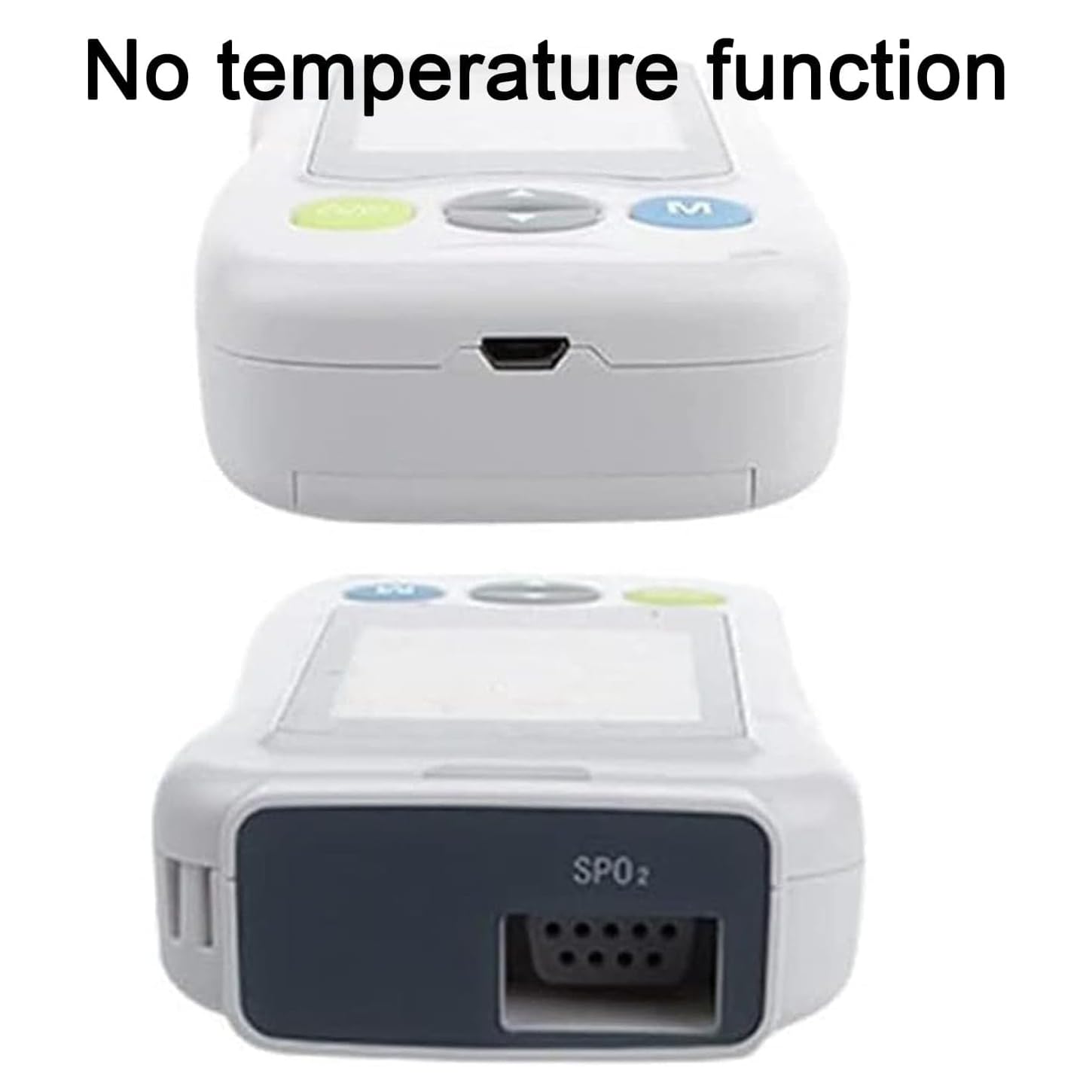 Veterinär-Pulsoximeter, Tragbares Tierarzt-Oximeter Mit Ohr-/Zungensensor, Optionaler Temperaturfühler, SpO2- Und Pulsfrequenzüberwachung, 2,4-Zoll-Display, Für Katzen, Hunde, Kleintiere