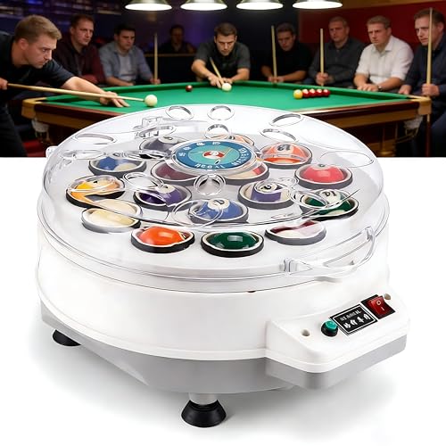 Laveuse de boules de billard pour éliminer la craie tenace et corriger les trajectoires