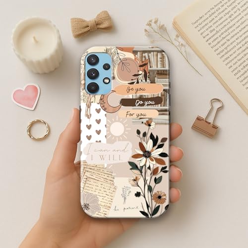 Image of COLORflow Back Cover Compatible with Samsung Galaxy A52 4G / 5G / A52S 5G | Aesthetic Era Customized | Glossy Armoured Bumper with Camera Protection Back Cover