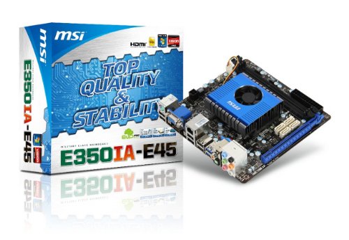 MSI E350IA-E45 - Placa Base AMD (Memoria DDR3, Mini ITX, máx. 8 GB)