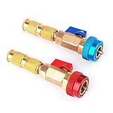 Air Conditioning R134A Valve Core Quick Remover Installer High Low Pressure Tool