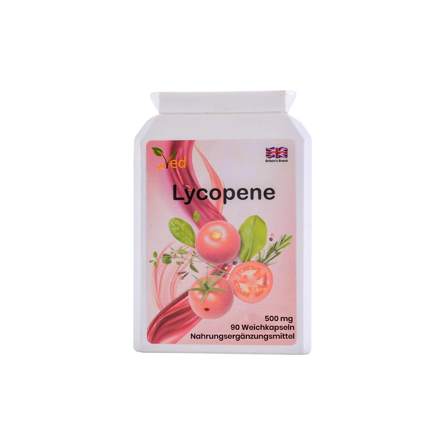 Ved Lycopene Supplement 500mg x 180 Softgel(Pack of 2)