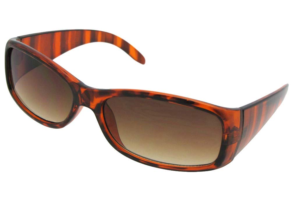 Sunglass RageStyle R19 Full Lens Reading Sunglasses With Sunglass Rage Pouch (Tortoise Frame-Brown Lenses, 1.75)
