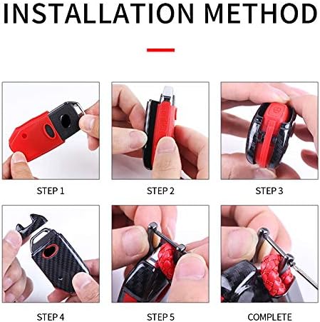 Miniatura 6 de ontto Funda para llavero con protección para mando a distancia Kia, color negro