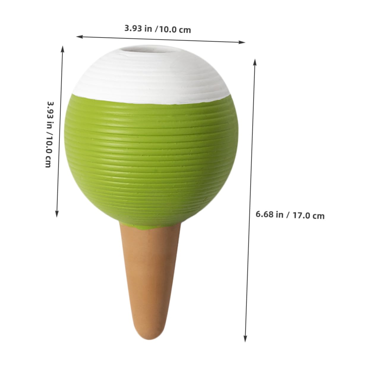 BESTonZON 4pièces Lot de Globes Arrosage pour Plantes Intérieur Dispositifs Arrosage Automatique Pointes Goutte