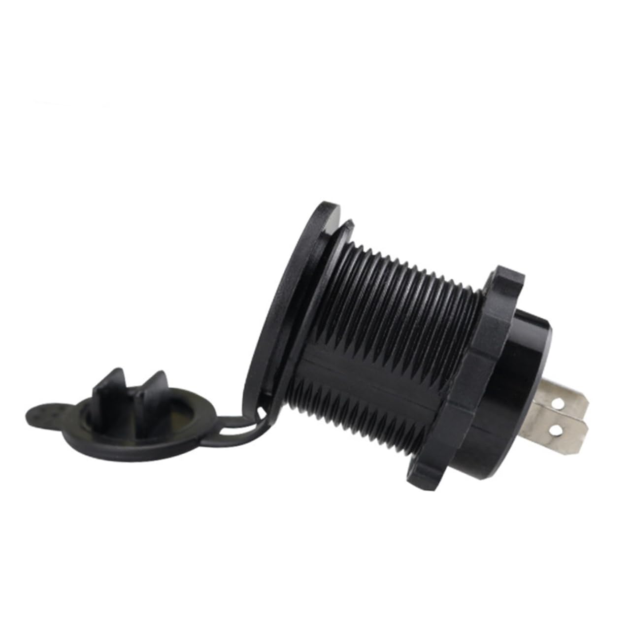 SHERCHPRY 3pezzi Caricabatterie Usb Doppio Per Auto e Con Luce Rossa Presa Alimentazione Per Cellulari e Compatibile Con Veicoli