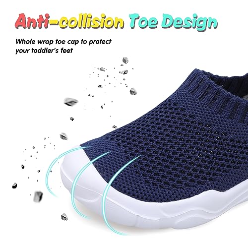 Image of JOINFREE Toddler Boys Girls Sneaker Slip On Shoes Kids Lightweight Breathable Walking Shoes