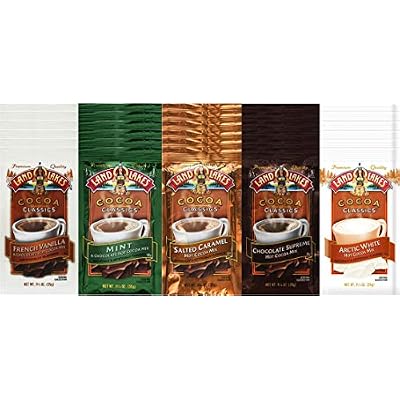 Land O' Lakes Hot Cocoa Mix, Variety Pack, 30 Packets