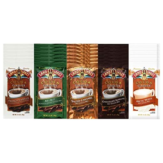 Land O' Lakes Hot Cocoa Mix, Variety Pack, 30 Packets