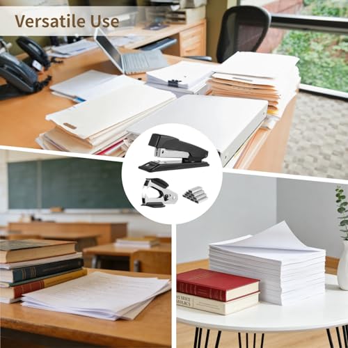 Machine à agrafer antidérapante lot de 12 enclume rotative 360 degrés