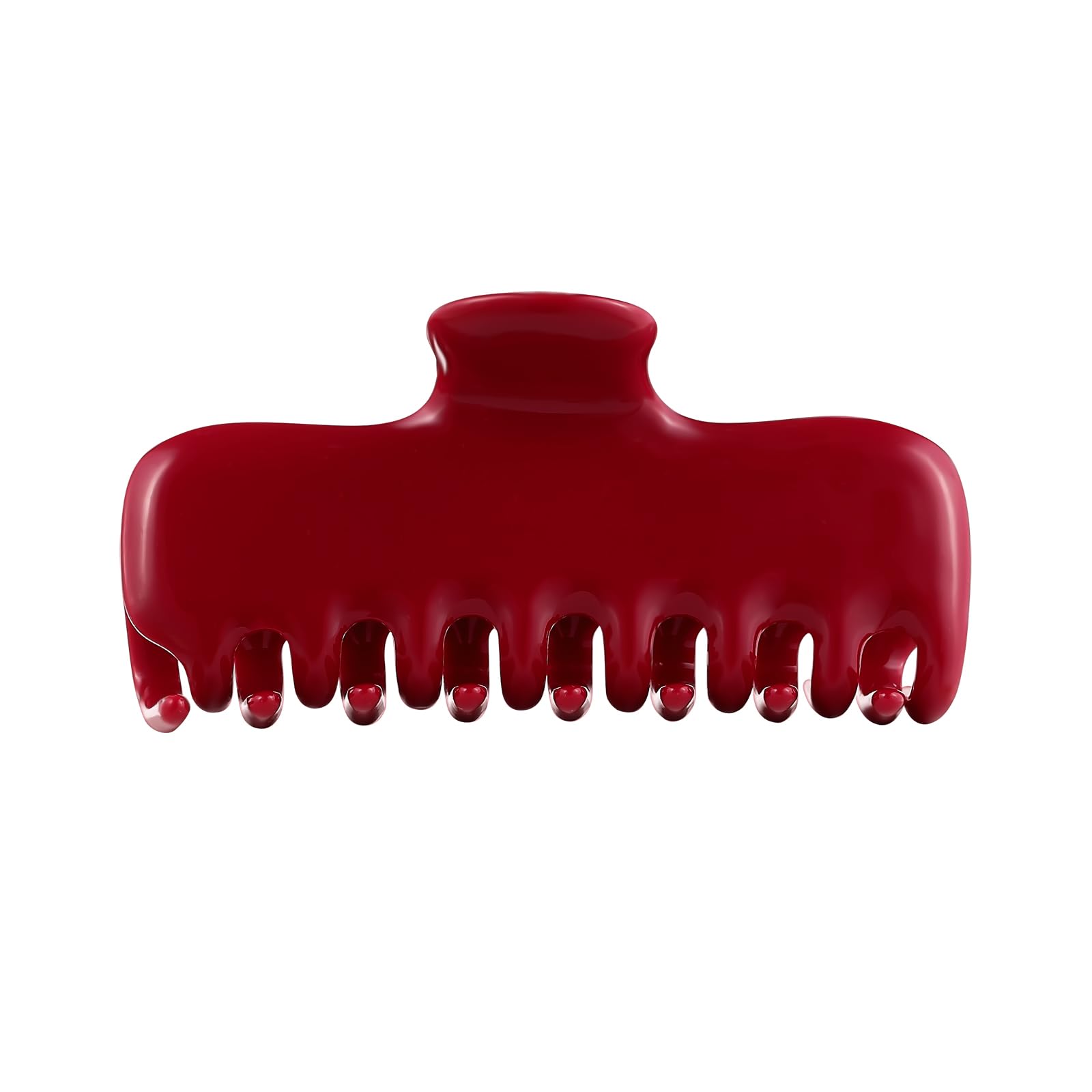 Acetate Hair Claw Clip 3.8 Inch Rectangle Strong Hold French Style Amazon.com: Large Hair Claw Clips for Women,3.8 main image 3