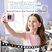 ETIKEZ Kids Camera, 1080P Instant Digital Print Camera for Kids, Christmas Birthday Gifts for 4 5 6 7 8 9 10 Year Old Girls Boys, Portable Toy with 32GB SD Card & 3 Rolls Printing Paper, Pink