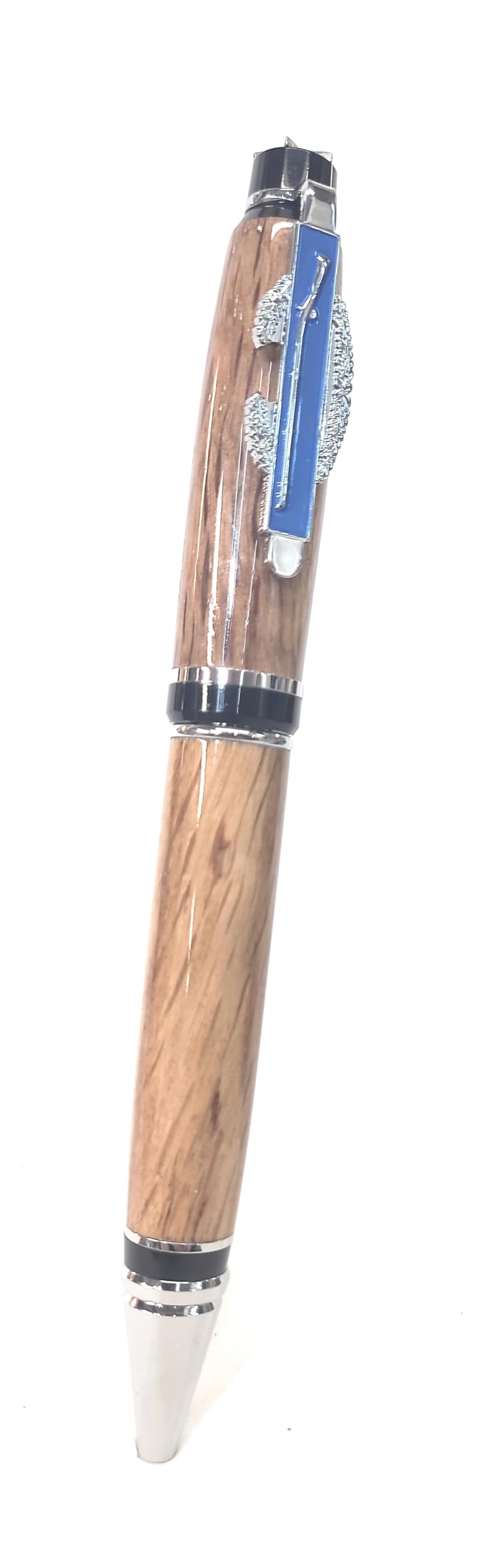 US Army Combat Infantry Badge (CIB) insignia handcrafted ballpoint pen.