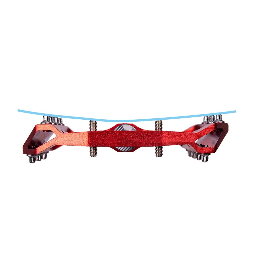 Pedali MTB MTB Pedali sigillati Ultraleggera da Strada CNC Lega di Parte in Bicicletta DH XC Cuscinetti Antiscivolo Vuoti DU System Mountain 12 mm ASSE Pedali Flat MTB