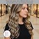 Menibeuty 6Pcs Hair Tinsel, Bunte Haarsträhnen Kinder Haar Lametta, Tinsel Hair Extensions, Glitzer Haarsträhnen, bunte Haardekorationen