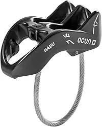 Ocun Dispositivo de amarração e rapel HABU | Dispositivo ATC V-Grooved Belay e Rappel para escalada | Travagem assistida Rapel Descendente