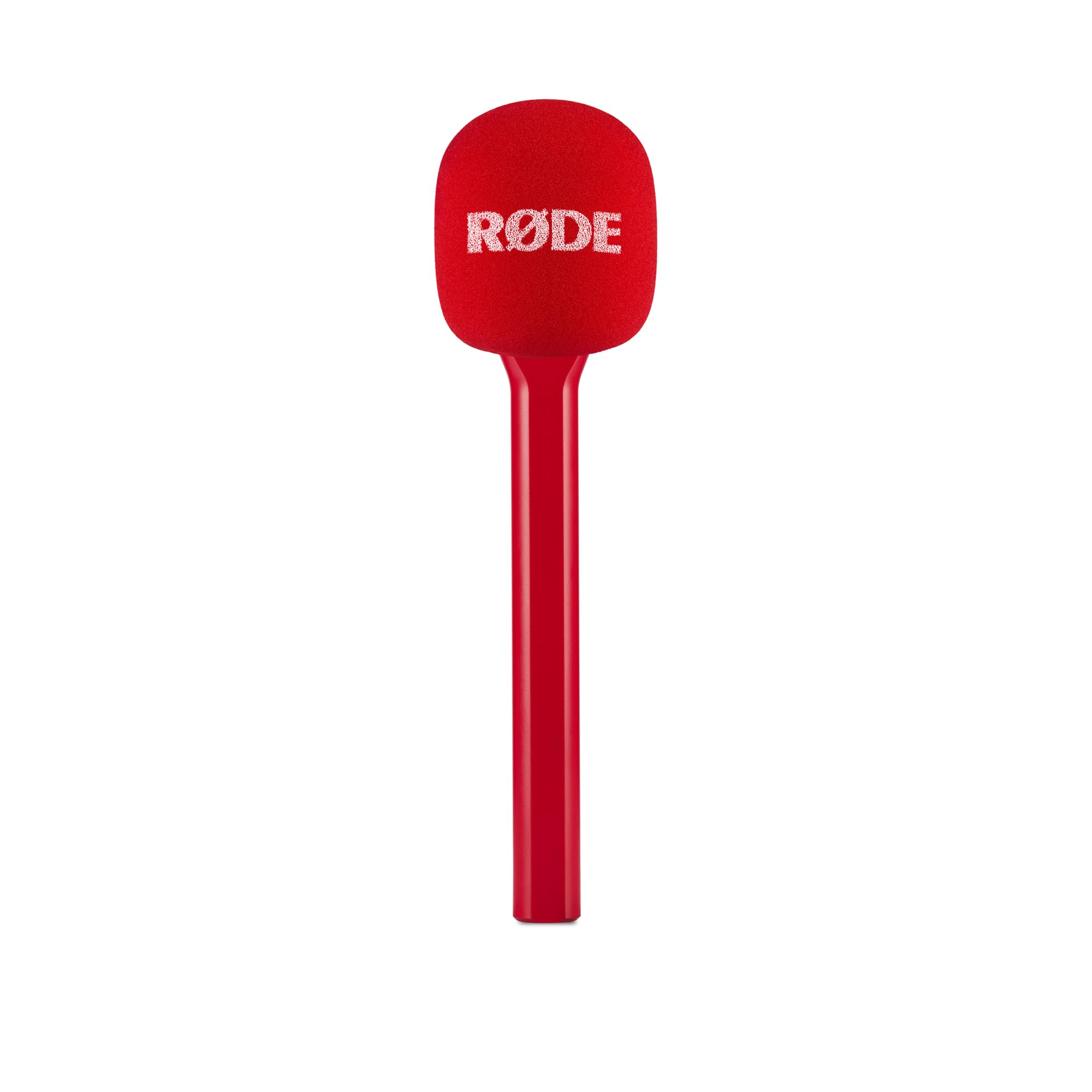 RØDE Interview GO Adaptador de Mano para Micrófonos Inalámbricos (Rojo)