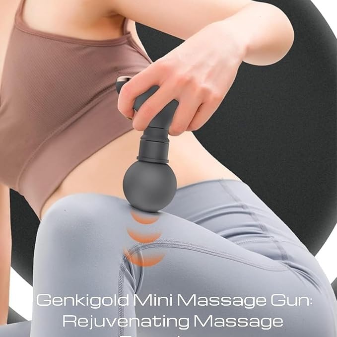 ETVIEIO Mini Massager | Handheld Neck Vibrating Massage | Portable Electric Rechargeable Muscle Massage | Personal Deep Tissue Body Massager | Targeting Neck Back Arm and Leg Muscle Pain Alleviation ETVIEIO Mini Massager | Handheld Neck Vibrating Massage | Portable Electric Rechargeable Muscle Massage | Personal Deep Tissue Body Massager | Targeting Neck Back Arm and Leg Muscle Pain Alleviation