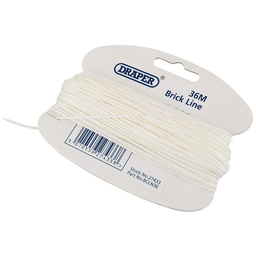 Draper 27433 Brick Line 36m White