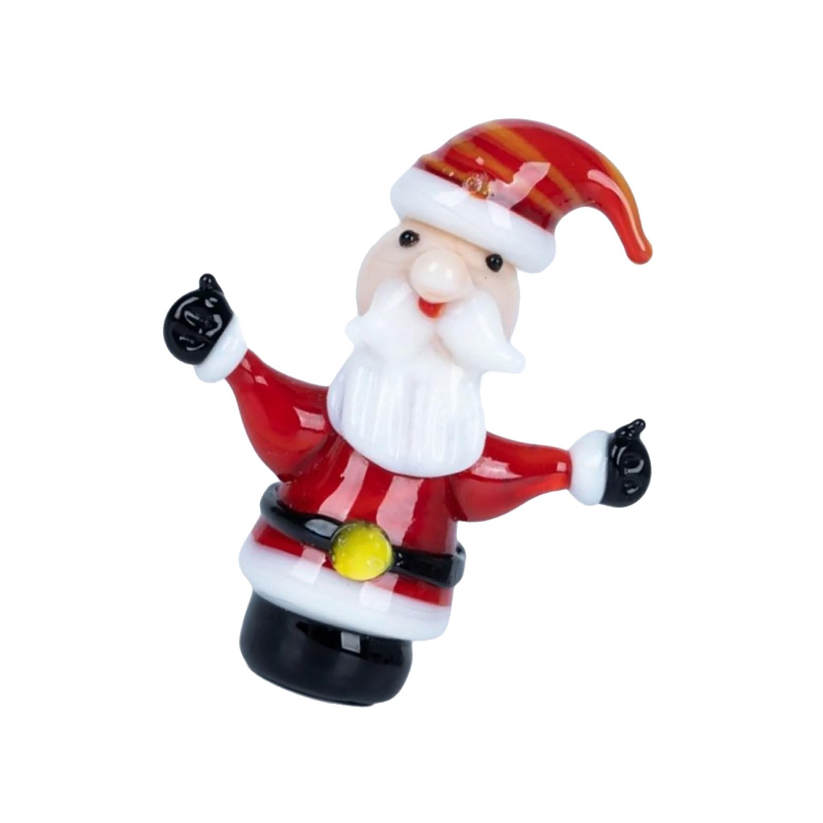 our fave Artisanal Crystal Snowfigure Christmas Deck Handicraftsman Constructed Celebratory Interior Decoration for Holiday Worktop Otherwise Present Handicraftsman Constructed Snowfigure Statue