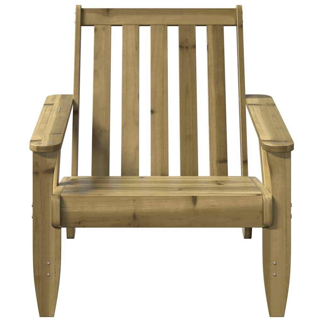 vidaXL Chaises de Jardin Adirondack Lot de 2 75x77x77 cm, Chaise de Jardin, siège de Jardin, Chaise de Patio, Chaise Relax, siège d'extérieur