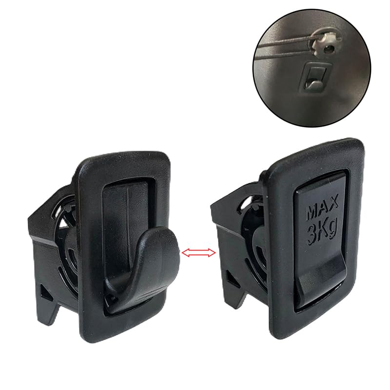 Cakievro 84662-TLA-A01ZA Foldable Car Rear Trunk Hook Little Fold Down Grocery Hook for Honda CR-V 5 Door EX EX-L LX Touring 2017-2021