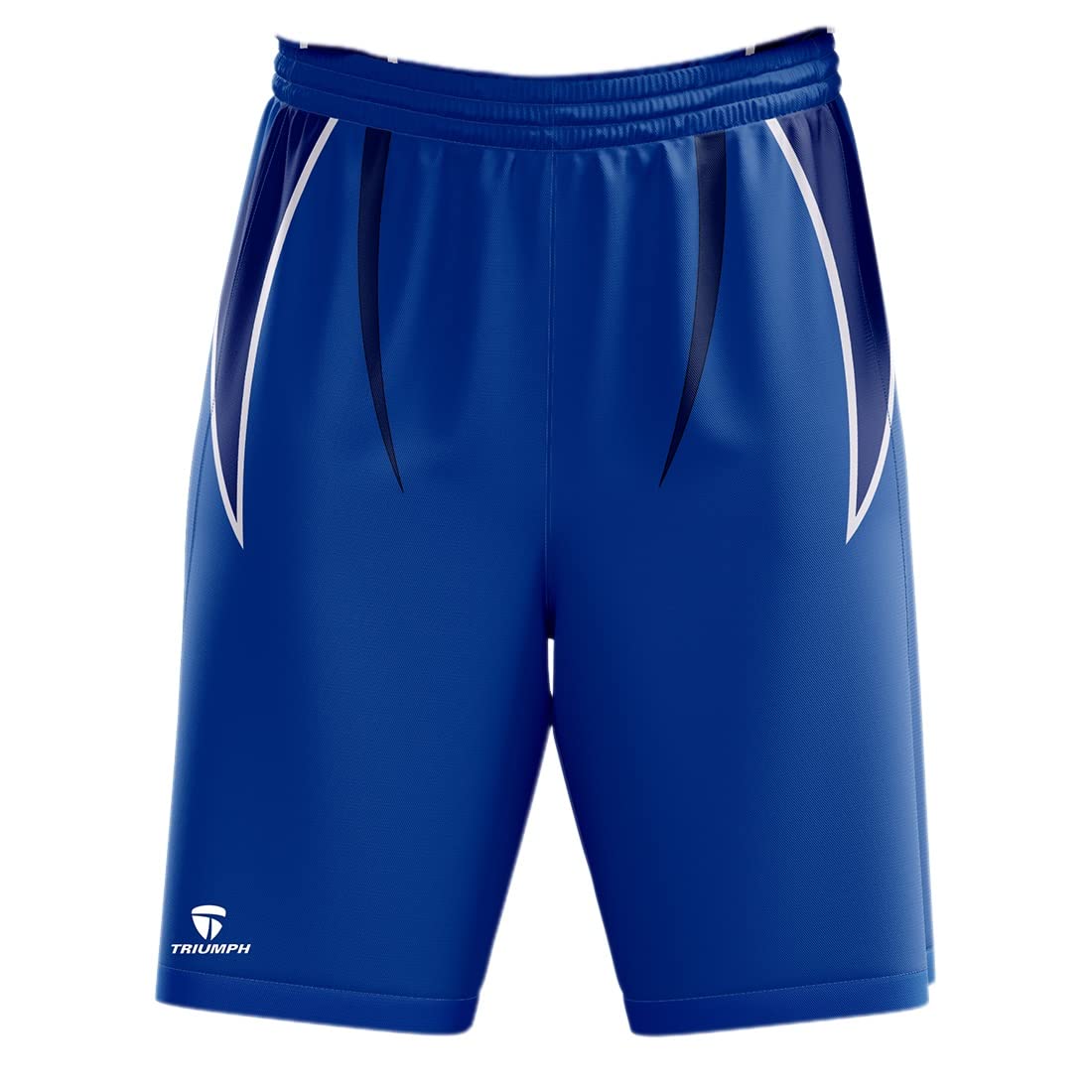triumph Basketball Athletic Shorts for Men with Pockets and Elastic Waistband Quick Dry Activewear Blue Shorts-picture-38