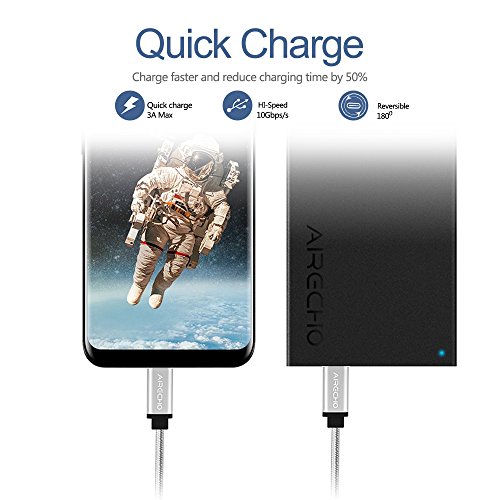 Cavo Airecho USB C intrecciato USB 3.1 Tipo C al