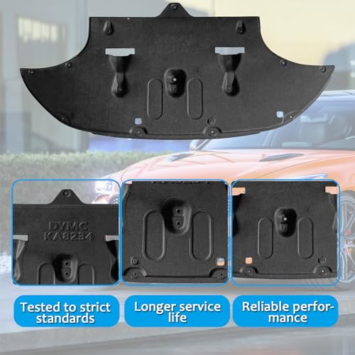 Kartiyer 29110-J5000 Engine Splash Shield Case Guard Compatible with Kia Stinger 2018-2023 for Turbo Engine 2.0L 2.5L Engine Guard Mud Flaps Replace# 29110J5000 by Kartiyer - Image 4