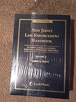 NJ Law Enforcement Handbook 2015 Edition w/ CD 1632824388 Book Cover