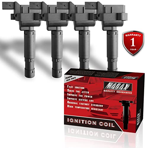 Macax Set Of 4 Ignition Coils Uf658 Compatible With Mercedes Benz 2014 2015 C250 2012-2015 Slk250 1.8L L4 - Replaces Ic761 A0001502580 #TOP5