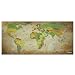 JIALONG Big Mouse Pad XXL 900x400mm Water-Resistant World Map Desk Mat Office Work Mat Support for Computer, PC and Laptop
